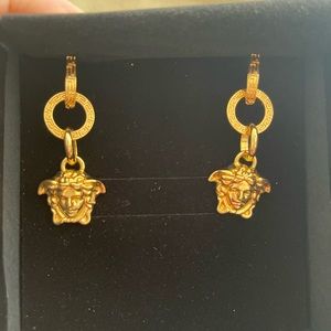Brand new Versace palazzo earrings gold comes with box